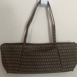 MARUCA Chic Brown Patterned Shoulder Bag